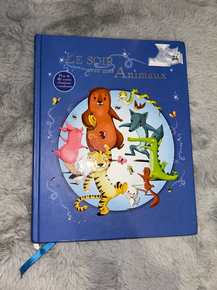 Livre « le soir avec mes animaux » - Très bon état