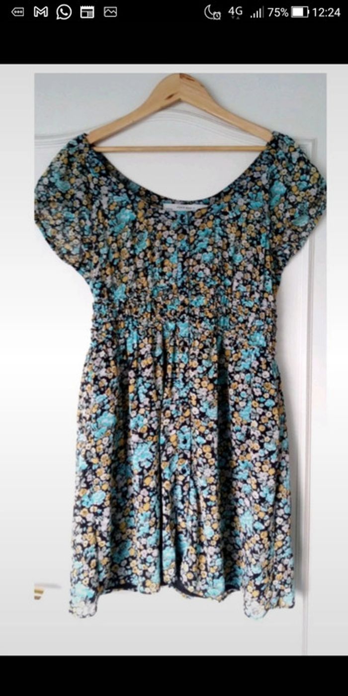 Robe à fleurs Zara