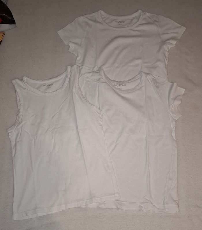 Lot de 3 maillots de corps 12ans
