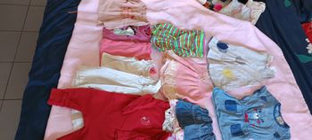 Lot habits fille 6,9,12mois