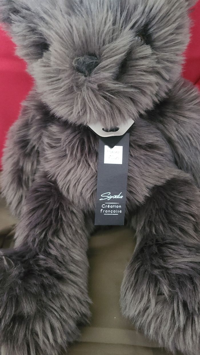 peluche ours poils long de collection histoire d'ours - photo numéro 3
