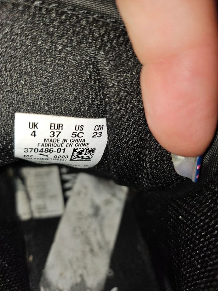 Baskets montantes T37 - photo numéro 4