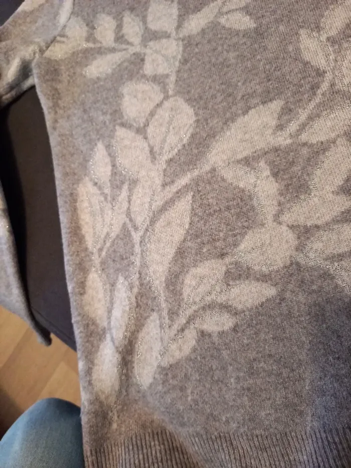 Pull gris femme T34/36 - photo numéro 16
