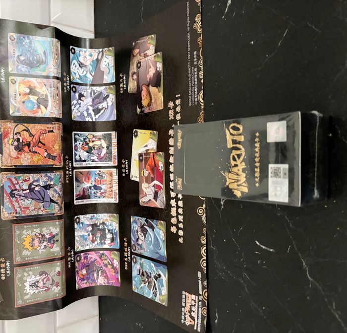 Display Kayou Naruto Heritage The Age of Ninjas / Heritage de l'âge Ninja 50 Cartes à collectionner - photo numéro 3