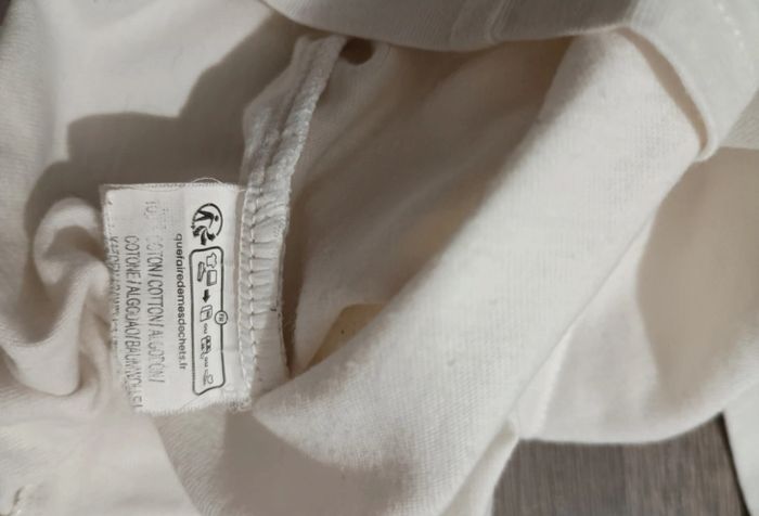 T-Shirt blanc manches courtes t. XXS - photo numéro 4