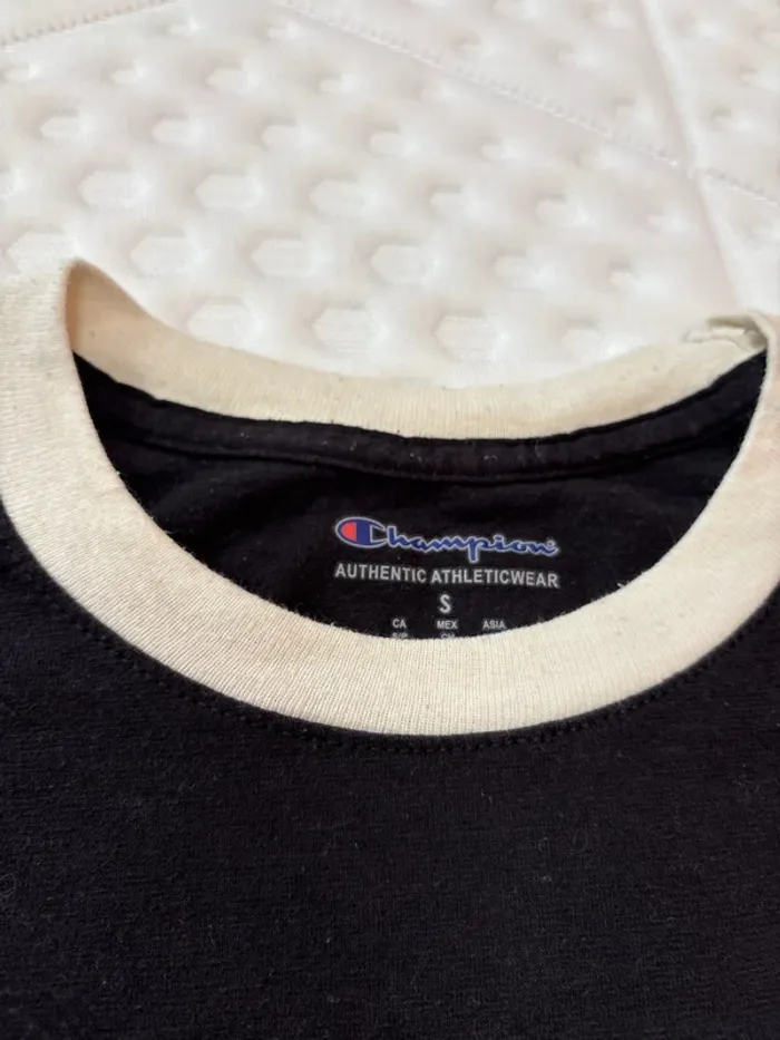T-shirt pour homme Champion taille S noir - photo numéro 4