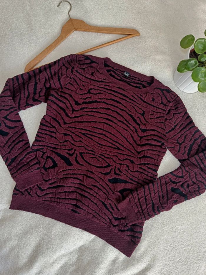 Pull épais Pimkie bordeaux