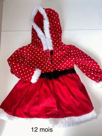 Robe de noël 12 mois