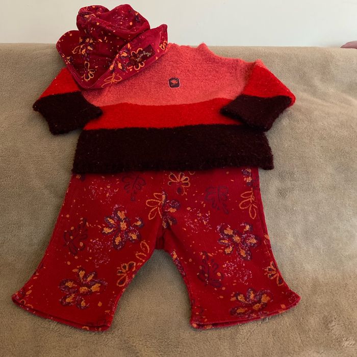 Ensemble Sucre d’Orge & Absorba Taille 3 mois