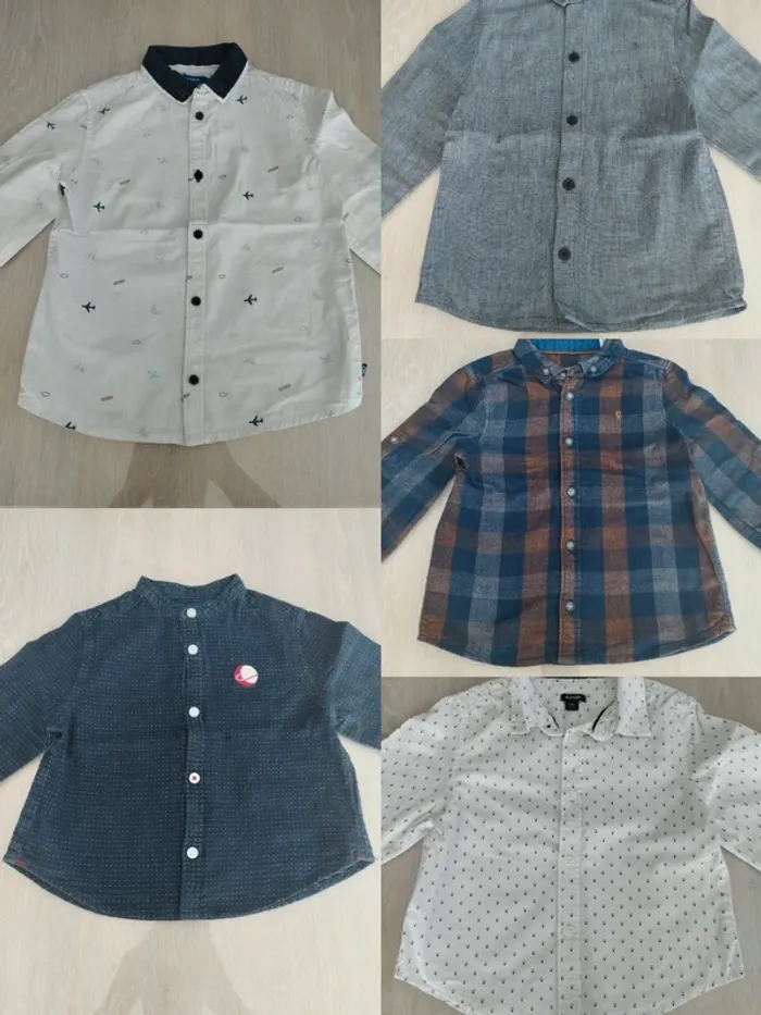 Lot chemise