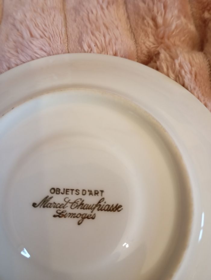 1 tasse avec soucoupe  limoges - photo numéro 4