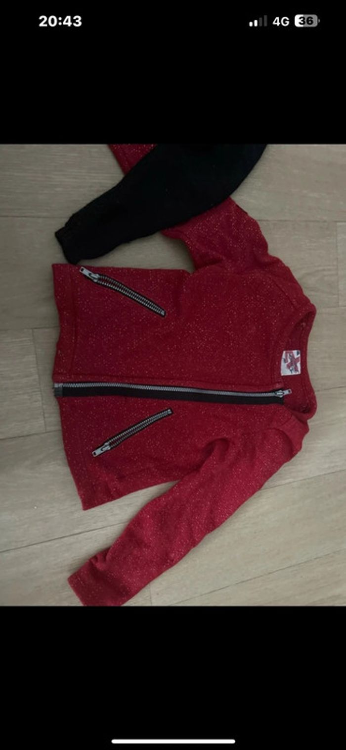 Veste rouge légère