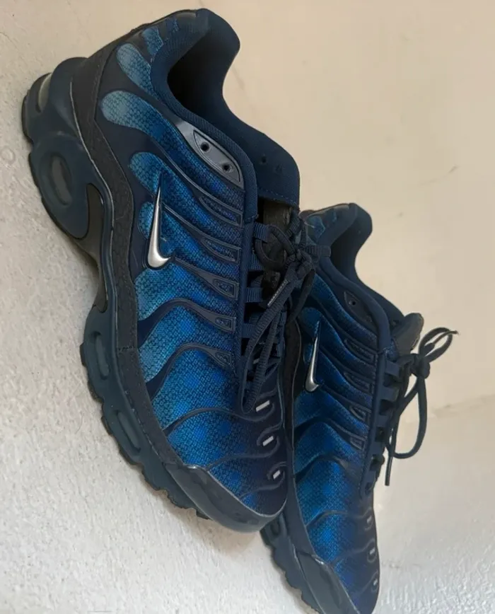 Nike Air Max Plus TN – Bleu & Noir – Taille 45 - photo numéro 2