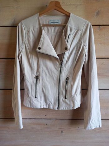 Veste Best Mountain beige toucher peau de pêche Taille M