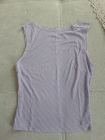 débardeur mauve taille 36