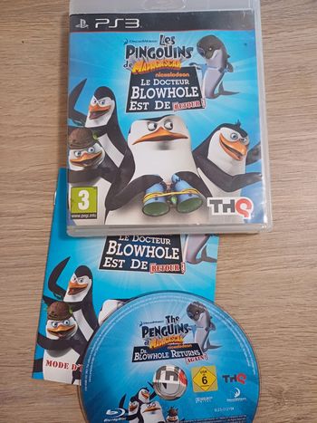Les Pingouins de Madagascar - Le Docteur Blowhole est de Retour ! - Playstation 3 (PS3)