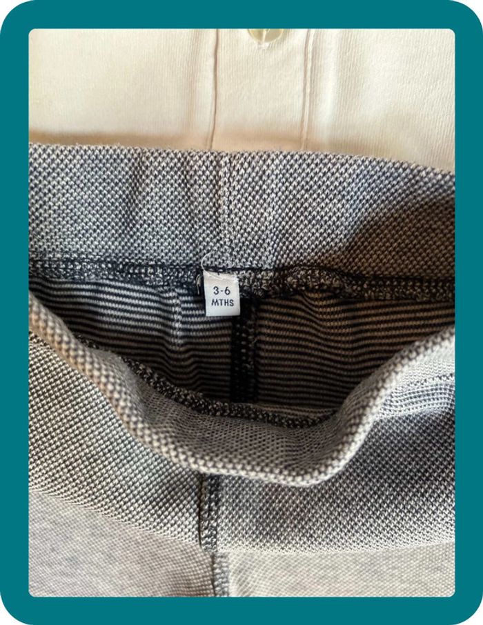 Ensemble 3 pièces veste body pantalon 3-6 mois - Jasper Conran Junior - photo numéro 8
