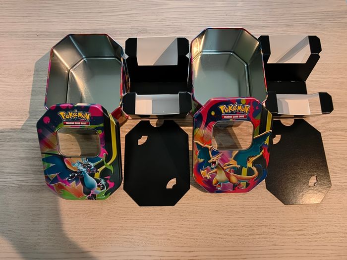 Lot de 2 boîtes Pokémon - Pokébox Méga Dracaufeu x et y ex - photo numéro 2