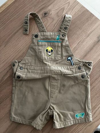 Salopette short