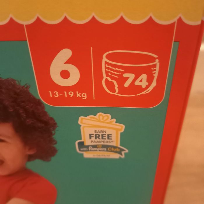 Pampers baby dry Pants taille 6 (74 couches) - photo numéro 2