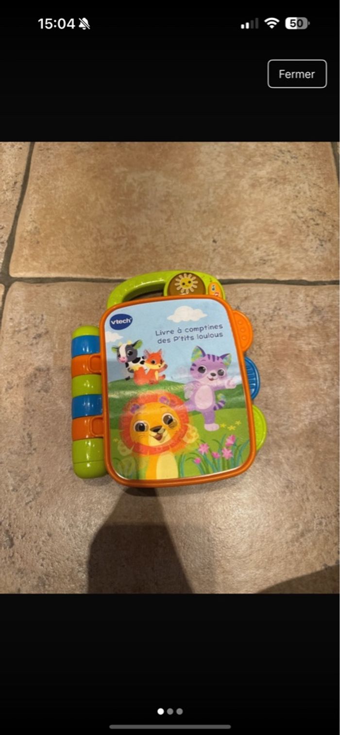 Livre comptine musical