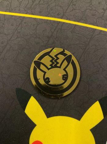 Jeton pikachu célébration