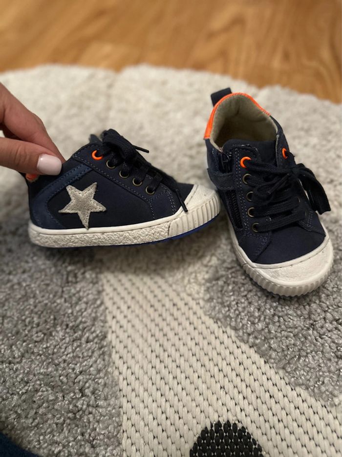 Basket en cuir du pareil au même