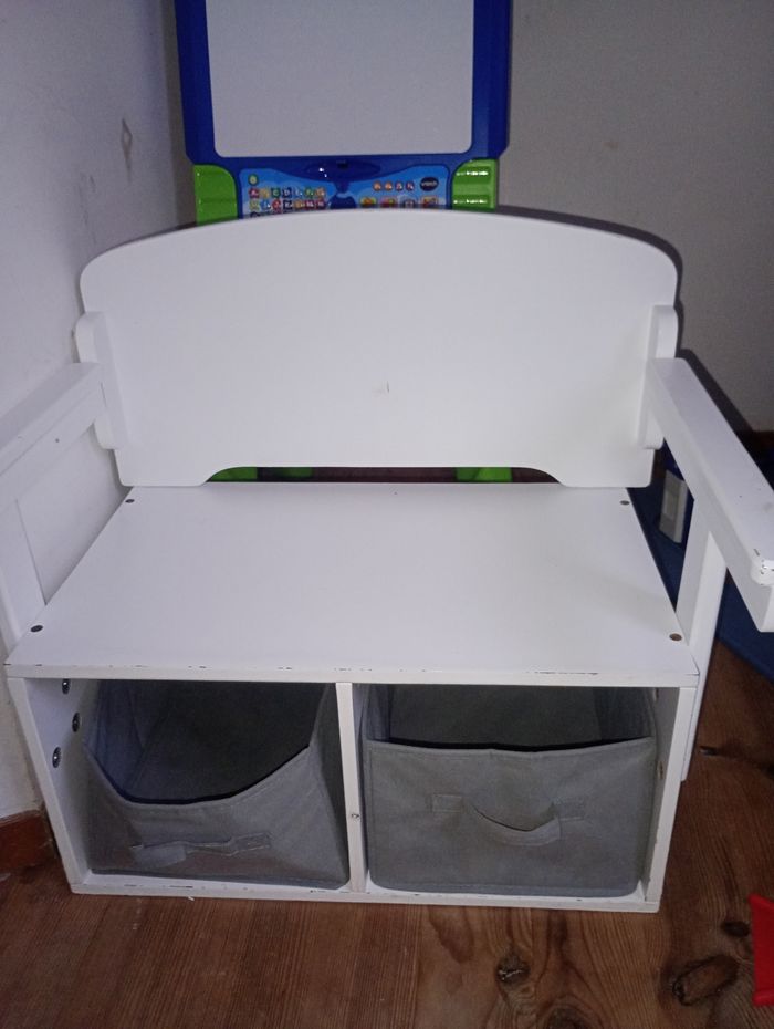 Petit bureau avc banc - photo numéro 2