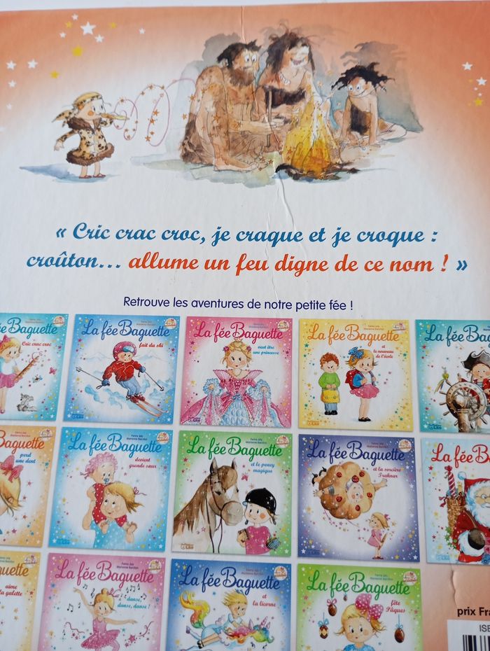 livre La fée baguette chez les cro magnon - photo numéro 5