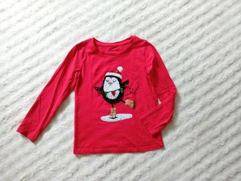 Tshirt ML fille 6ans 🖤🍒