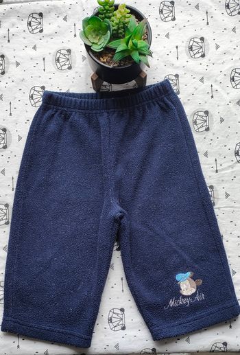 Pantalon Mickey polaire taille 12 mois/ 1 ans