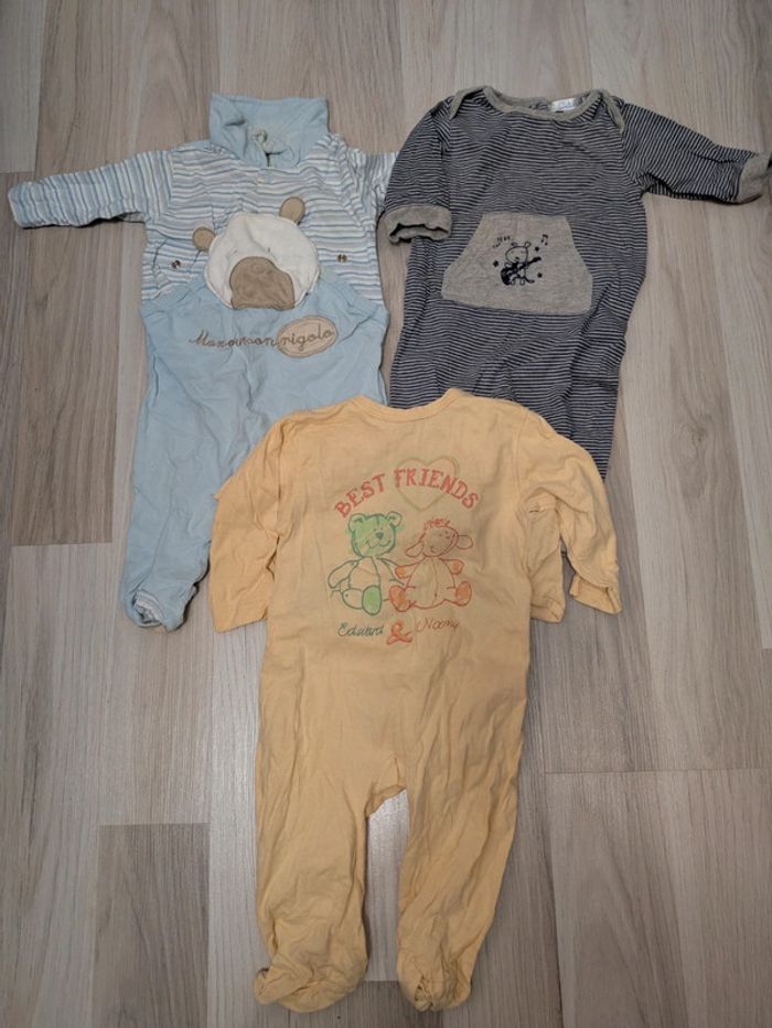 Lot de 3 pyjamas garçon