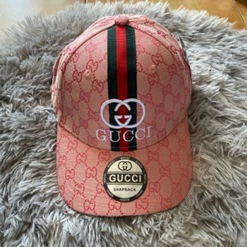 Casquette gucci rose