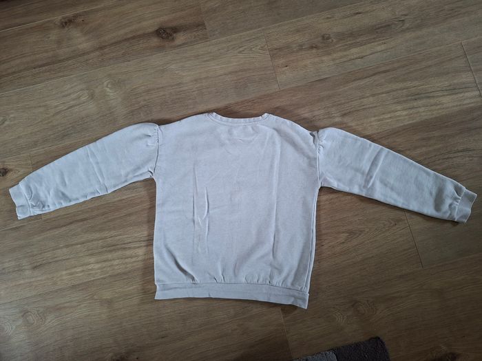 Pull/sweat beige motif coeur Okaïdi 12 ans - photo numéro 3