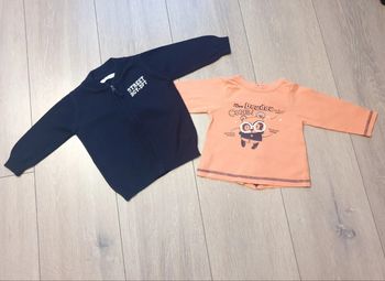 Ensemble maillot + gilet. Garçon 6 mois. Marque Tape à l'oeil + Gémo