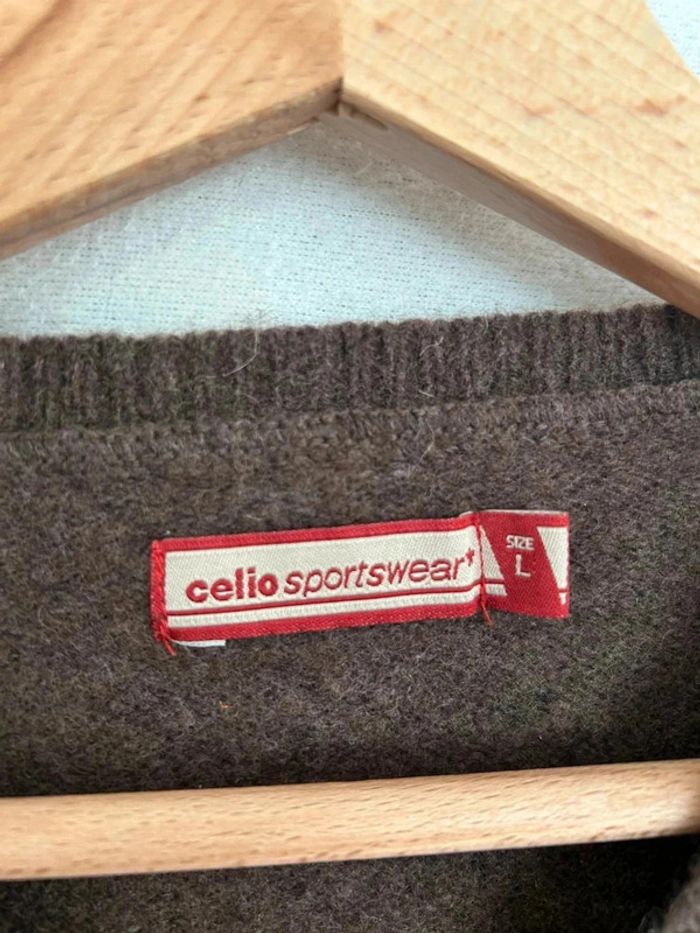 Pull marron Celio - photo numéro 2