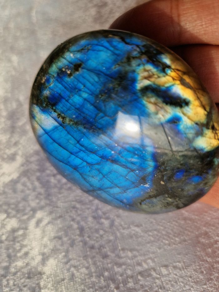 La bradorite de Madagascar neuf 110g neuve - photo numéro 2