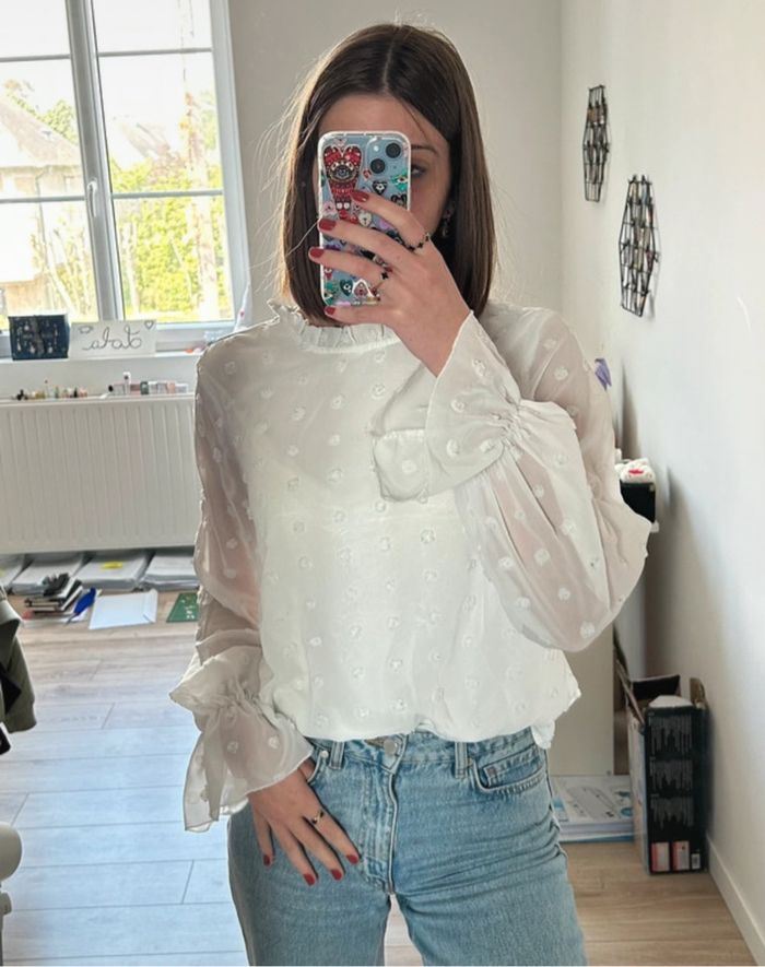 Blouse blanche