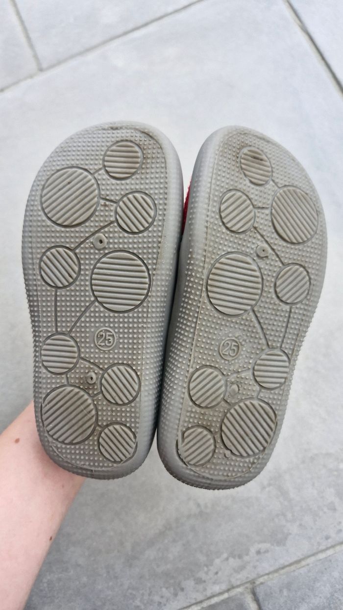 Chaussons botillons rayés Mickey enfant pointure 25 - photo numéro 7