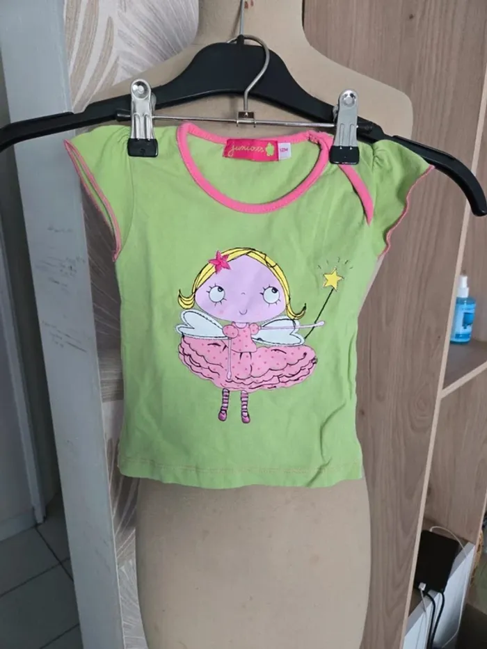 Tee shirt fille 12 mois