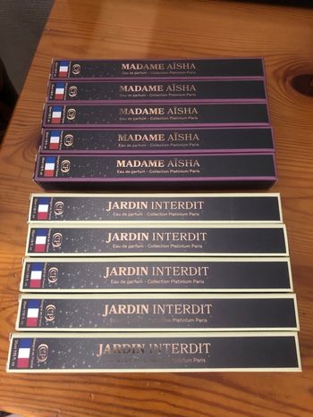 Lot de 10 Parfums Femme – Collection Platinium 35ml