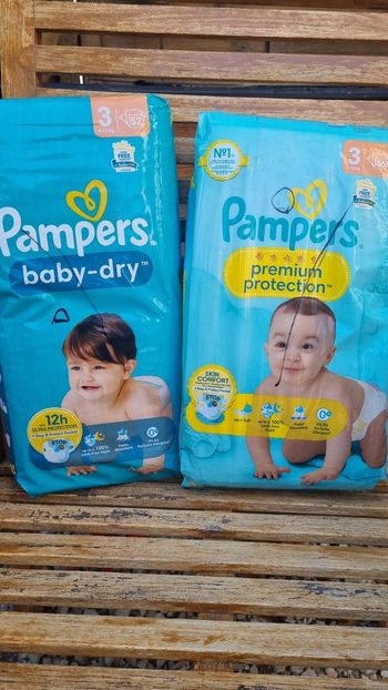 Couches pampers
