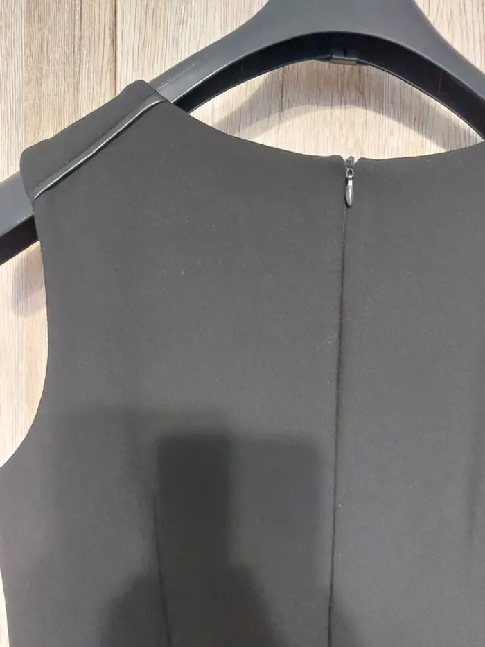 Robe chic liseré cuir - photo numéro 5