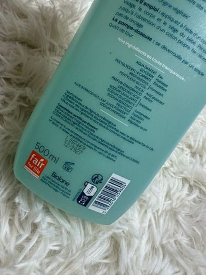 Lot de 2 eaux nettoyantes bio Biolane - photo numéro 2