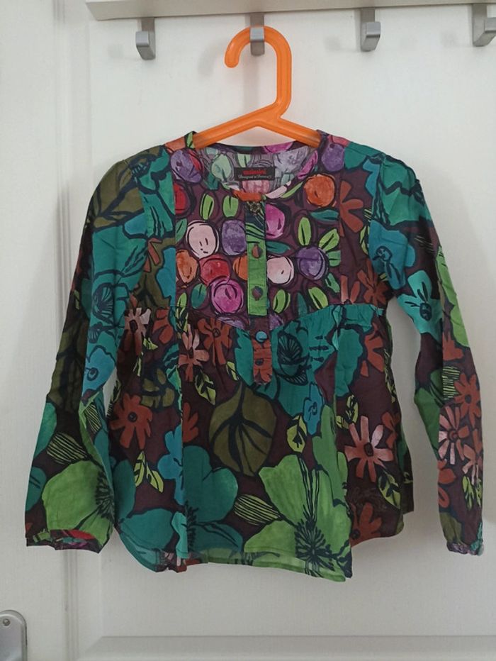 Blouse floralies Catimini 6 ans