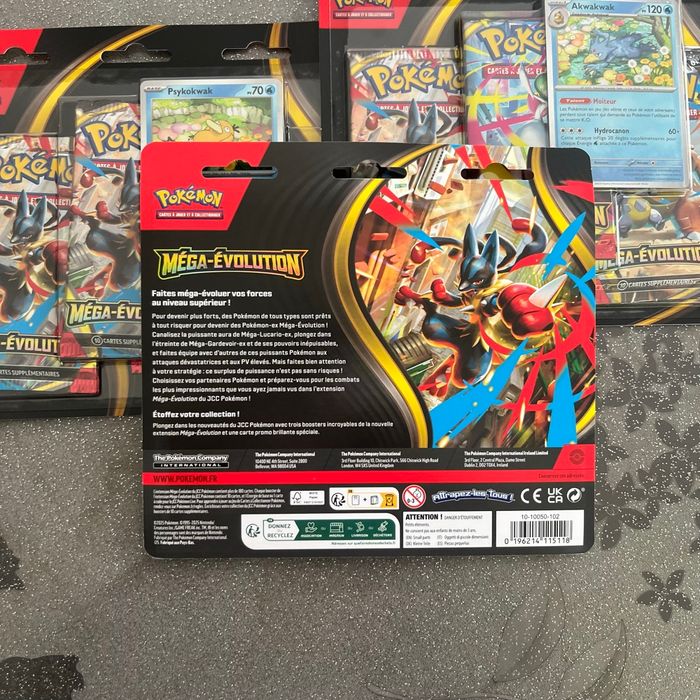 3 tripack mega evolution - photo numéro 2