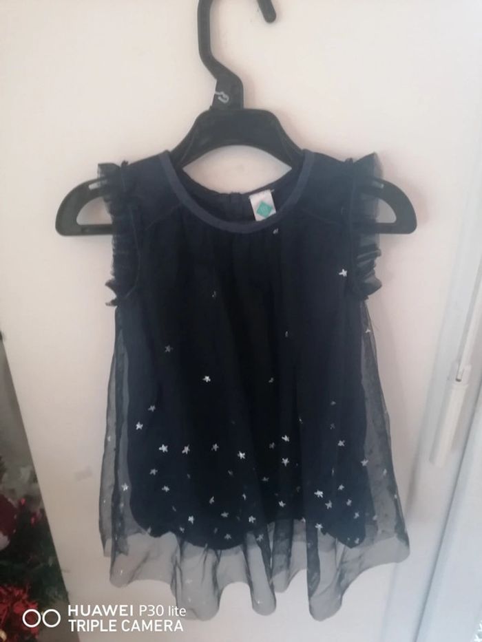 Robe tulle pailletée 18 mois