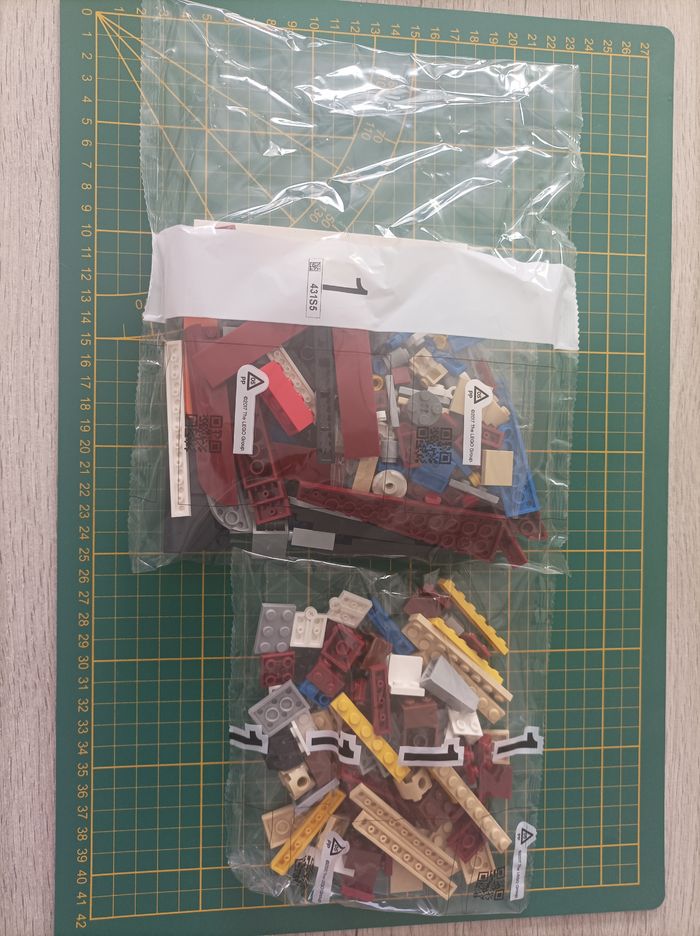 Sachet numéro 1 n°1 complet pour le set  Lego 10294 Le Titanic