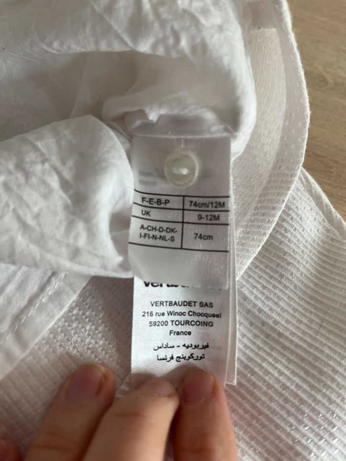 Robe de Cérémonie * 9-12 Mois * Verbaudet - photo numéro 6