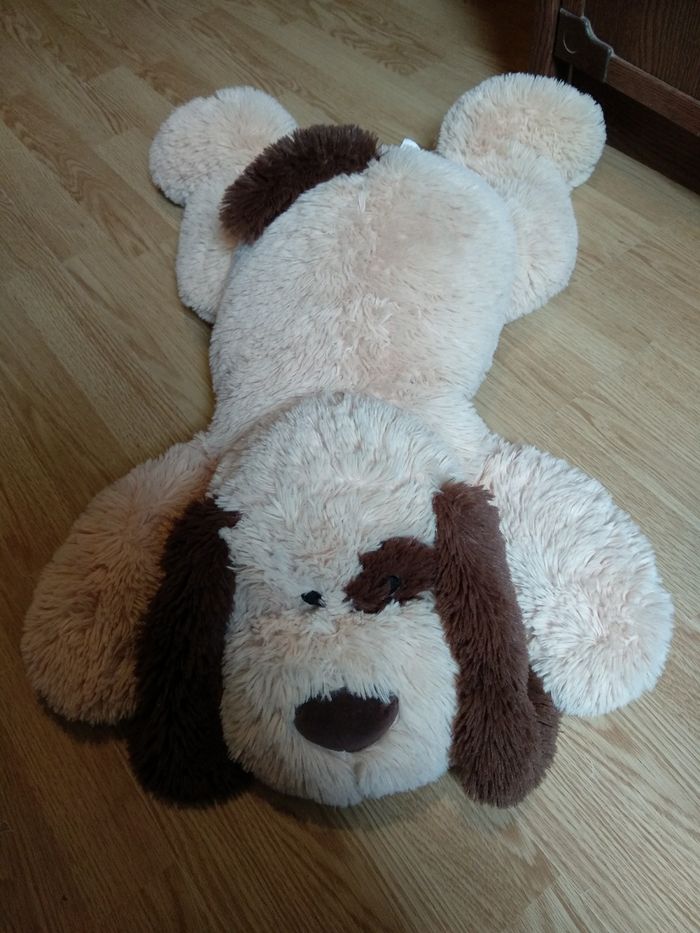 Grande peluche Chien